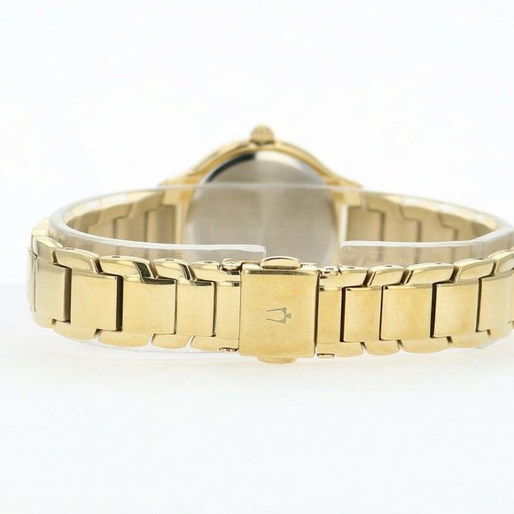 Bulova Quartz Two Tone Watch w/ box